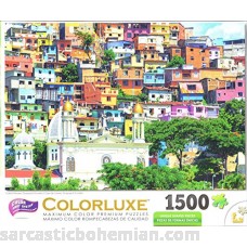 Colorluxe 1500 Piece Puzzle Colorful Houses Guayaquil Ecuador B01JBJ07JY